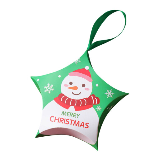 Christmas star candy gift box holiday decoration