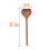 Heart-Shaped Wooden Spoon Set 2 Pieces 5