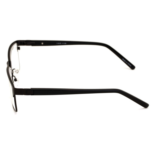 Men's Premium Rectangle Reading Glasses Metal Frame with 2