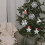 Christmas Tree Pendant Decor White Plastic Star Snowflake 4