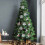 Christmas Tree Pendant Decor White Plastic Star Snowflake 5