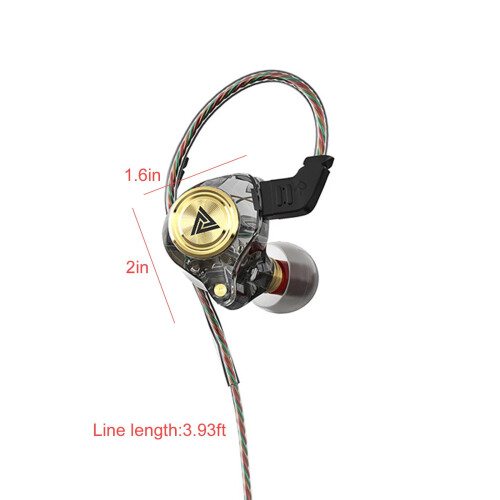Bluetooth Wireless Headset Translucent In-Ear Stereo Earbuds 2