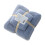 Navy Bath Towel Set Soft Absorbent 2 Pieces 1