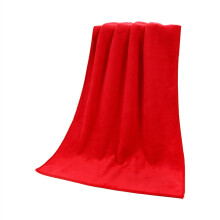 Soft absorbent thin fingertip towel red 1 piece
