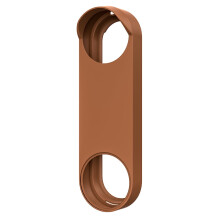 Silicone Doorbell Cover for Google Nest Wired 2nd Gen Brown
