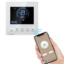 Pinnaco Smart WiFi Wall Thermostat with NTC Sensor LCD