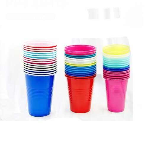 Glass Bottle Party Cups 12 oz Disposable 40 Pack 2