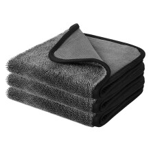 Pedty adult bath towel grey 40x60 cm soft absorbent