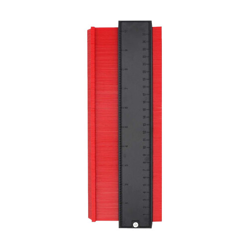Arc Ruler Contour Gauge 10 Inches Red 1