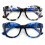Women's Bold Round Reading Glasses +2.75 2 Pairs 3