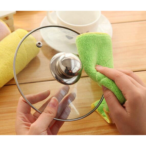 Microfiber Kitchen Towels Mixed Colors 12-Pack 1