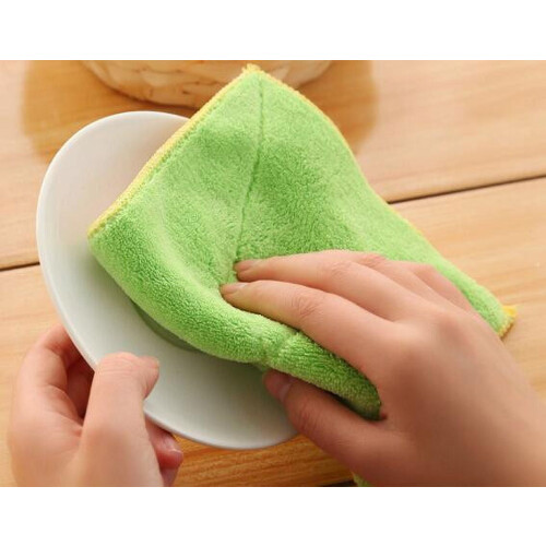 Microfiber Kitchen Towels Mixed Colors 12-Pack 2