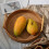 Round rattan serving tray with handles 12-inch 6