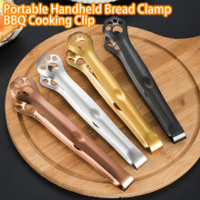 Pink Cat Paw Bread Clamp Stainless Steel 1 Piece