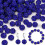 Rhinestone Beads Dark Blue 10mm 150 pcs 1