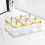 LOVIVER dried fruit plate with lid 6-compartment serving 6