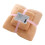 Pedty bath towel two-in-one set soft high-density coral 1