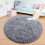 POWKOL round fluffy area rug 4x4 feet 5