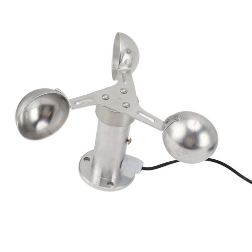 Aluminium Alloy Anemometer Wind Speed Sensor 3-Cup 2