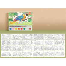 LOVEVER watercolor sketchbook with built-in pigments 1pc
