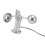 Aluminium Alloy Anemometer Wind Speed Sensor 3-Cup 8