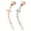 LOVEVER silicone pacifier clips for babies 2 pcs 1