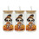TUMALL UV DTF cup wraps Halloween pumpkin decals bulk 6