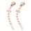 LOVEVER silicone pacifier clips for babies 2 pcs 1