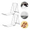 Troglfold clear shoe display stands 4 pcs 8
