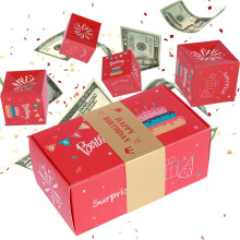 Bouncing Gift Box Set DIY Pop Up 20 pcs 10x8x19cm