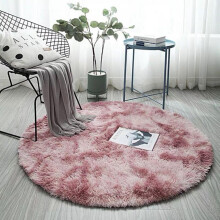 Patgoal ultra soft round area rug fluffy fuzzy 5 ft