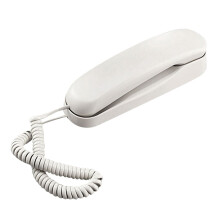 Wired Wall Phone White Fixed Telephone for Home Office