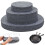 Felt Plate Dividers Set 96 pcs 5" 7.5" 10.5" round 1