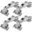 Concealed Hydraulic Cabinet Hinges 4 pcs 1
