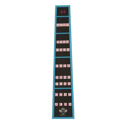 Troglfold violin intonation stickers 3/4 size 2