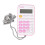 Desktop calculator LCD 8-digit pocket size 1