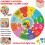 LNKOO wooden learning clock for toddlers 3+ 1