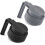 Mason jar flip cap lid with handle and pour spout 2 pack 1