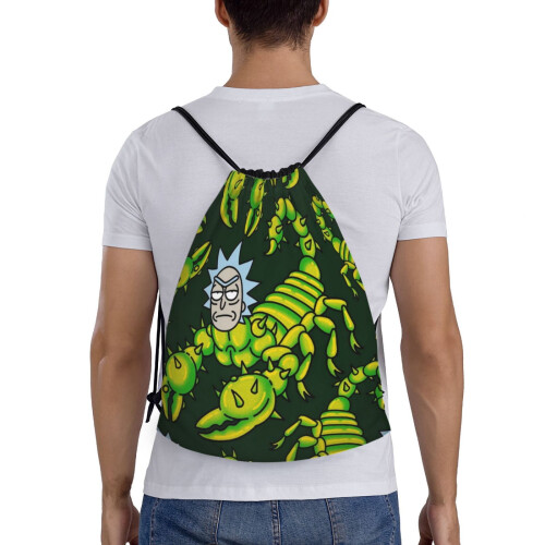 Rick and Morty Drawstring Bag Unisex Small 1