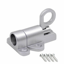 Aluminum Alloy Spring Latch for Doors and Windows Gray