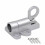 Aluminum Alloy Spring Latch for Doors and Windows Gray 1