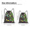 Rick and Morty Drawstring Bag Unisex Small 4
