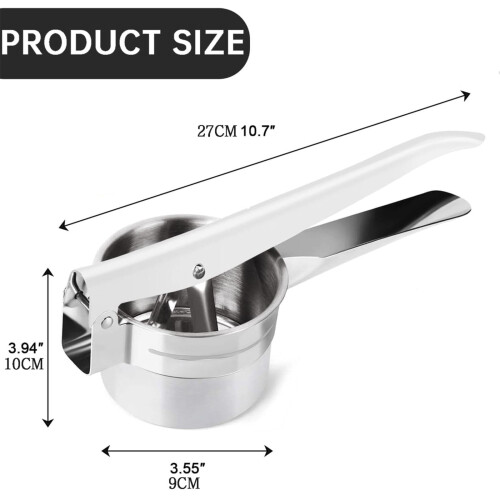 Stainless Steel Potato Ricer 1 Piece 2