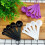 TUMALL measuring spoon set plastic 6-piece purple 8