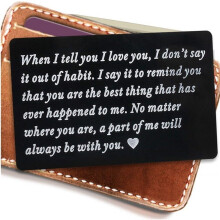 Wallet for Men with Card Slot - Christmas or Anniversary