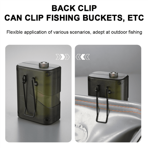 Aquarium air pump with LED light and USB charging 1