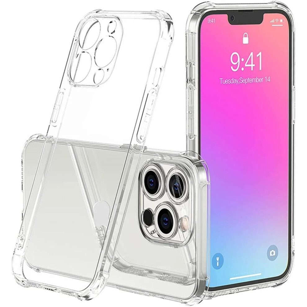 Freedomtech Iphone 15 Pro Clear Shockproof Case 9314556549793