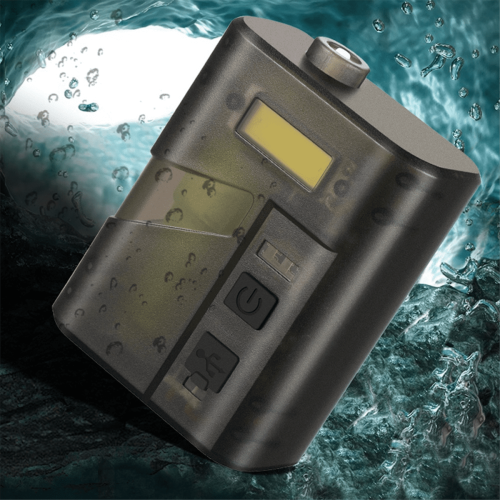 Aquarium air pump with LED light and USB charging 2