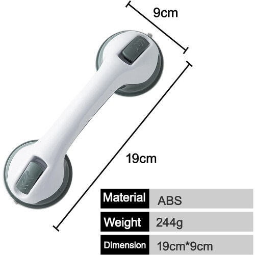 Suction Grab Rails Bathroom Handrails 2PCS 2