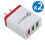 FREEDOMTECH QC 3.0 USB wall charger 3-port 1
